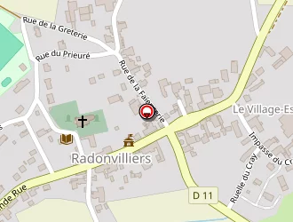 Carte de Bernard Vincent à Radonvilliers