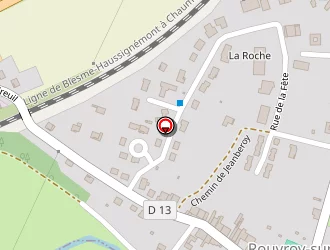 Carte de Terrain De Petanque à Rouvroy-sur-marne