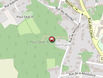 Carte de Guern Gilbert à Huelgoat