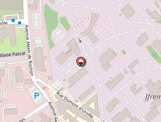 Carte de Ocealys Laboratoire à Plouzané