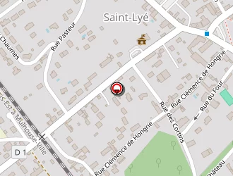 Carte de L. Fournier à Saint-lyé