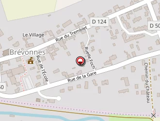 Carte de Office National Des Forêts (onf) à Brévonnes