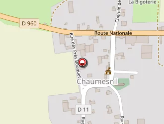 Carte de Urgence (services Locaux) à Chaumesnil