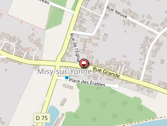 Carte de La Poste à Misy-sur-yonne