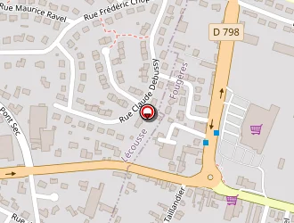 Carte de Tostivint Maurice à Fougères