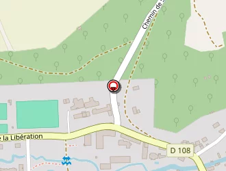 Carte de La Poste à Saclas