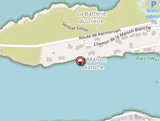 Carte de Ar Dagenta à Conquet (le)