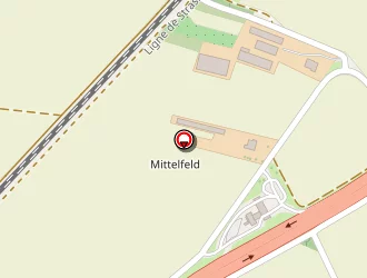 Carte de Station Service Elf à Huttenheim