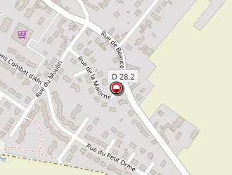 Carte de Ecomarché à Bailleau-le-pin