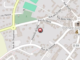 Carte de Ecole Maternelle Publique à Plénée-jugon