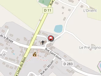 Carte de Urgence (services Locaux) à Dancé