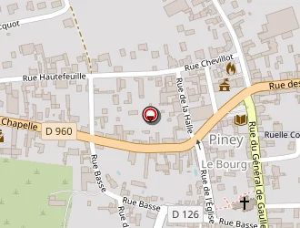 Carte de Ecole Maternelle à Piney