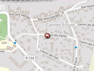 Carte de Esibat à Cannes-écluse