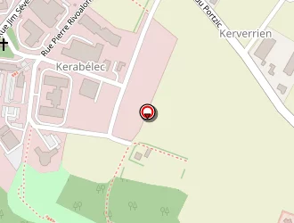 Carte de Belvédère Hôtel à Brest