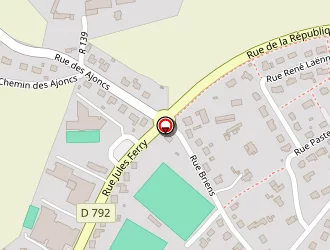 Carte de L'etrier à Plénée-jugon