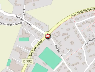 Carte de Auto Ecole Lamballaise à Plénée-jugon