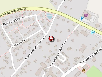 Carte de Ecole Jeanne D'arc à Plénée-jugon