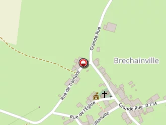 Carte de Mairie à Brechainville