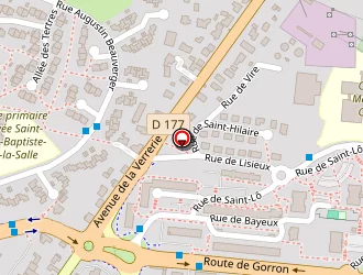 Carte de Pele Eric à Fougères