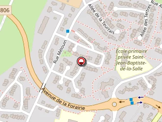 Carte de Ecie à Fougères