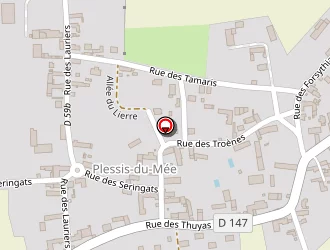 Carte de Ecole à Perceneige