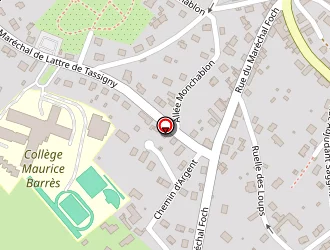 Carte de Claudel Gérard à Charmes