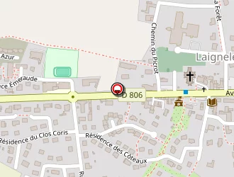 Carte de Prioul Pascal à Laignelet