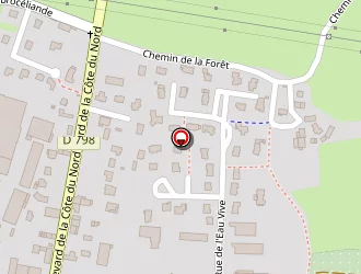 Carte de Tréhet Bernard à Lécousse