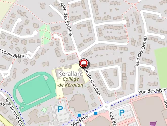 Carte de Yves Rocher Institut Klm Gérance à Brest