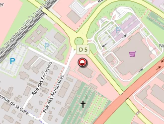 Carte de Supermarchés Match à Benfeld