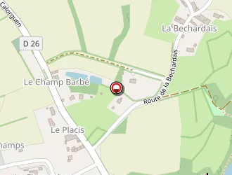 Carte de L'eprouvette Etc à Saint-andré-des-eaux