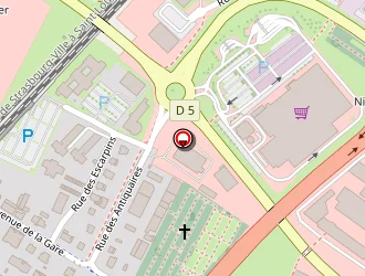 Carte de Gare Sncf Benfeld à Benfeld