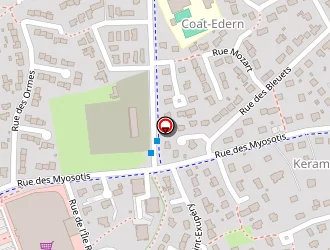 Carte de Mister Minit à Plouzané