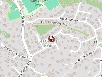 Carte de Ecole Ste Brigide à Loperhet