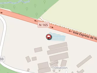 Carte de Trébéolin à Dirinon