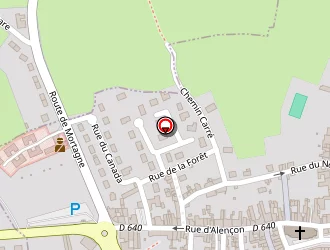 Carte de Blatrix Christophe à Bellême