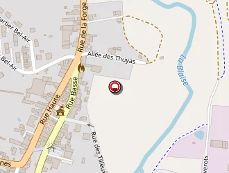 Carte de Alines à Doulevant-le-château