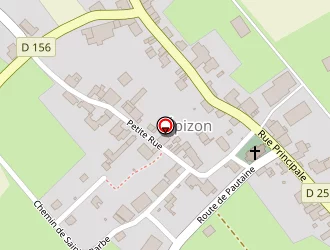 Carte de Renard Gilbert à Épizon