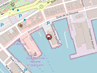 Carte de Blue Water Shipping à Brest