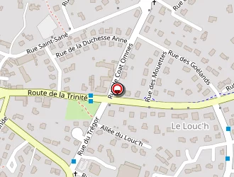 Carte de Gymnases à Plouzané