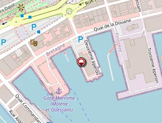 Carte de Restaurant Universitaire à Plouzané