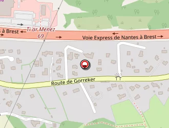 Carte de Le Gad Meubles à Plougastel-daoulas