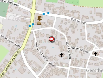 Carte de Riedinger Benjamin à Gerstheim