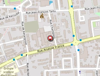 Carte de Sport Avenue Brégym à Brest