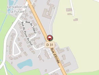 Carte de Boin à Montaudin