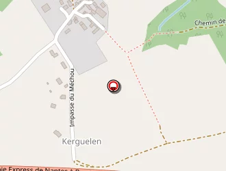 Carte de Baron Elec à Plougastel-daoulas