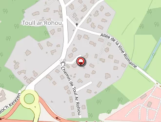 Carte de Location U à Plougastel-daoulas