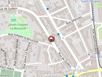 Carte de Atelier Bois Et Composites à Brest