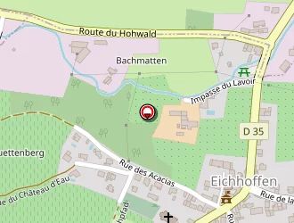 Carte de Urgence (services Locaux) à Eichhoffen