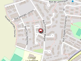 Carte de L'atelier De Béatrice à Brest